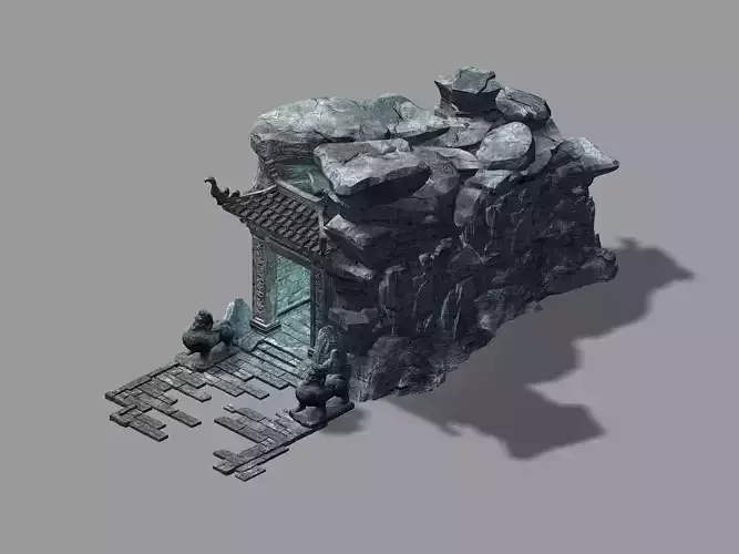 TangJourney to the West - underground city entrance