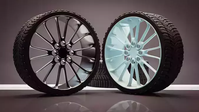 Car Tire 3D model