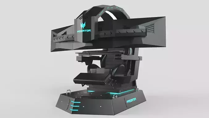 Gaming Seat 3D model