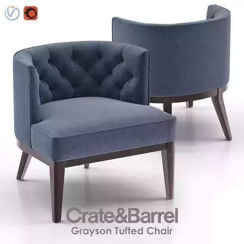 GRAYSON Tufted Chair