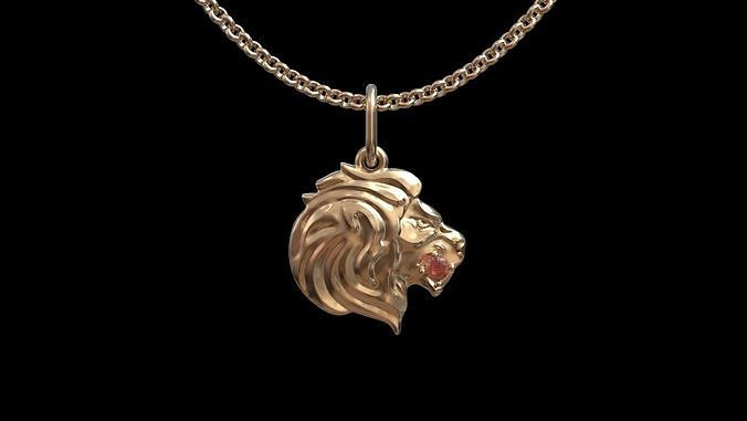 Leo pendant 3D print model