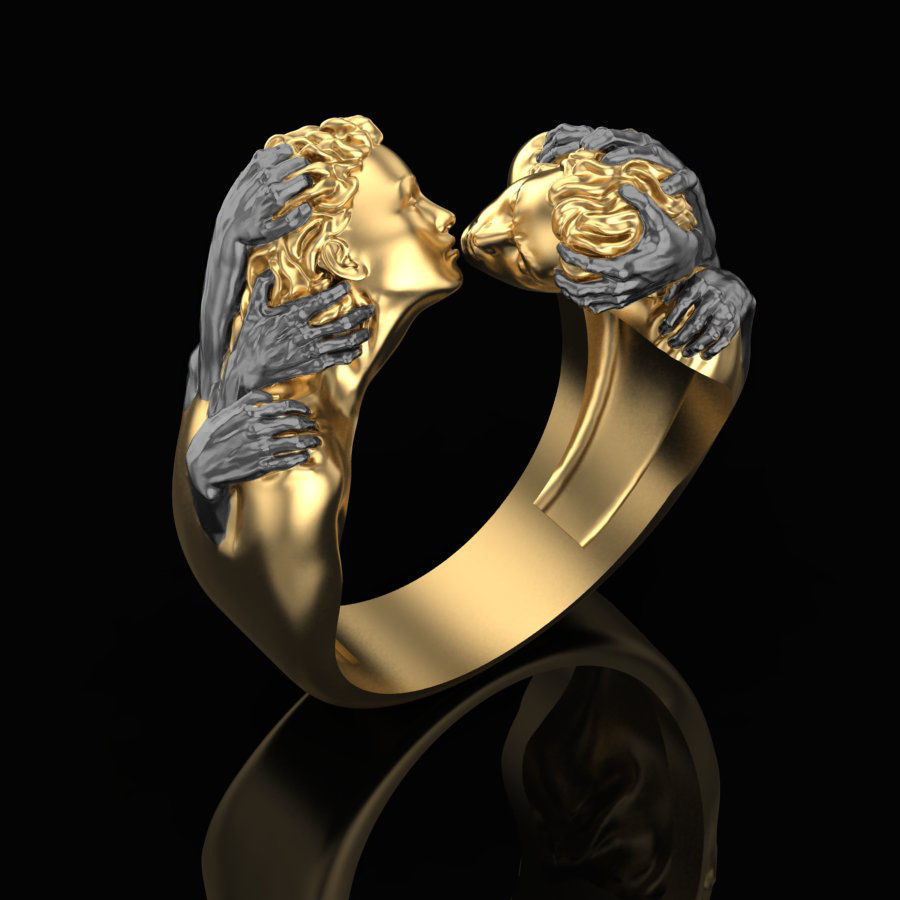 Ring of Romeo and Juliet 3D print model