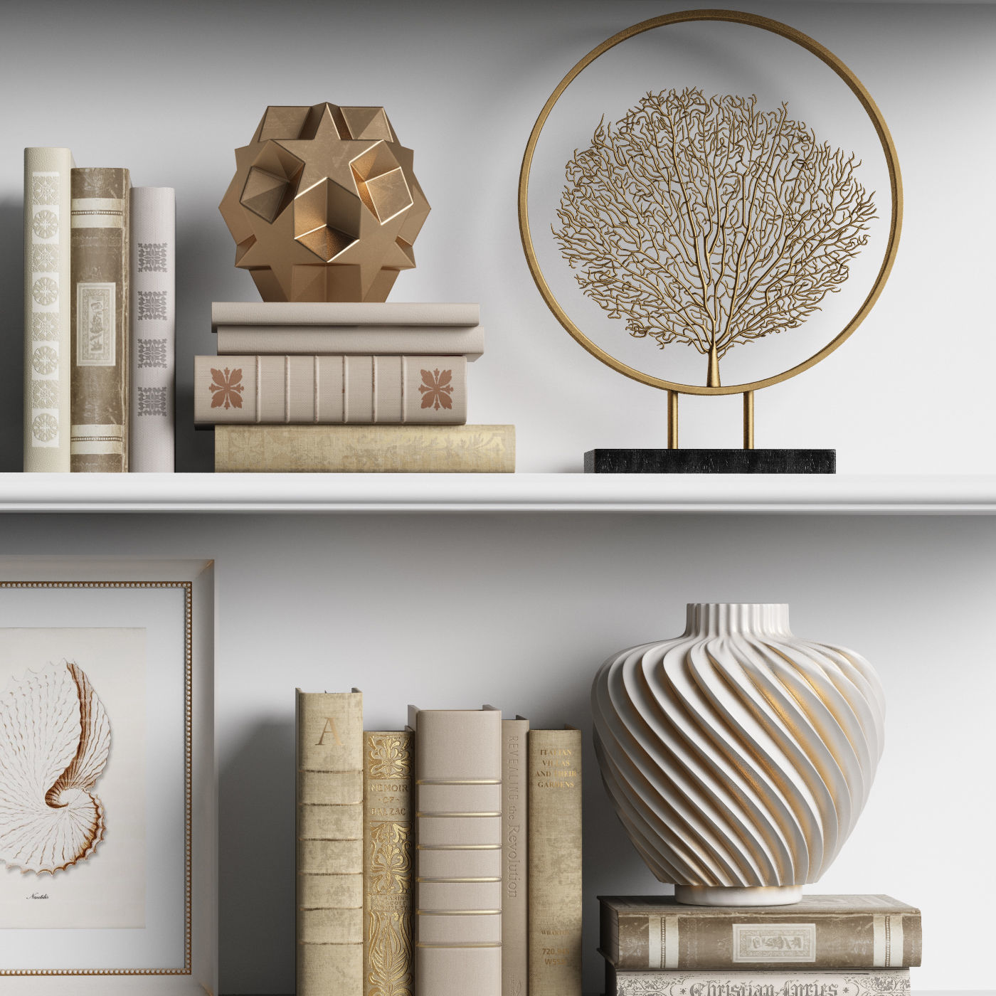 Decor Set 51 3D model_2