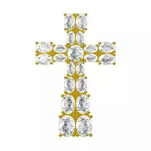 JCD Format Best criss-cross pendant cad Diamondjewellery design 3D print model