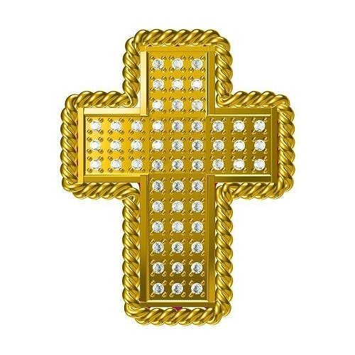 JCD Format Affordable criss-cross pendant types of jewelry files 3D print model