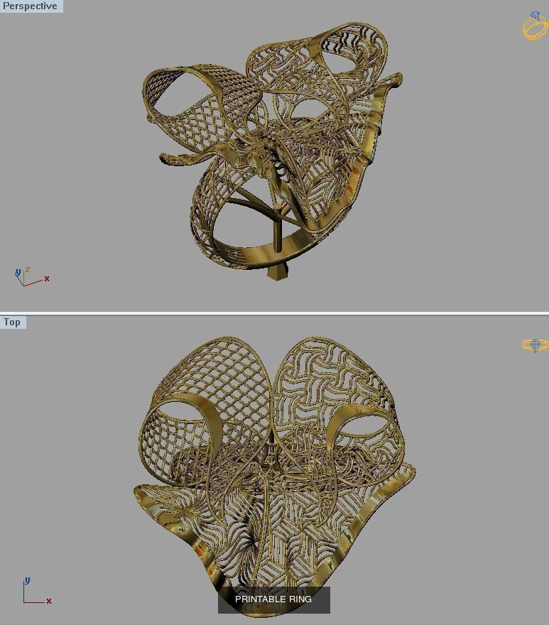 PRINTABLE FUSION 90 RING 3D Model Collection_88