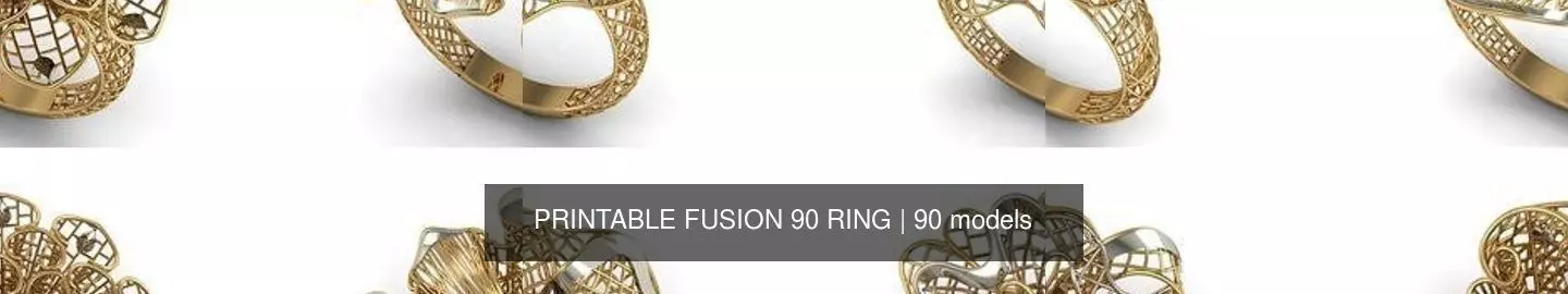 PRINTABLE FUSION 90 RING 3D Model Collection_0