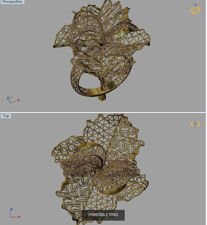 PRINTABLE FUSION 90 RING 3D Model Collection_86