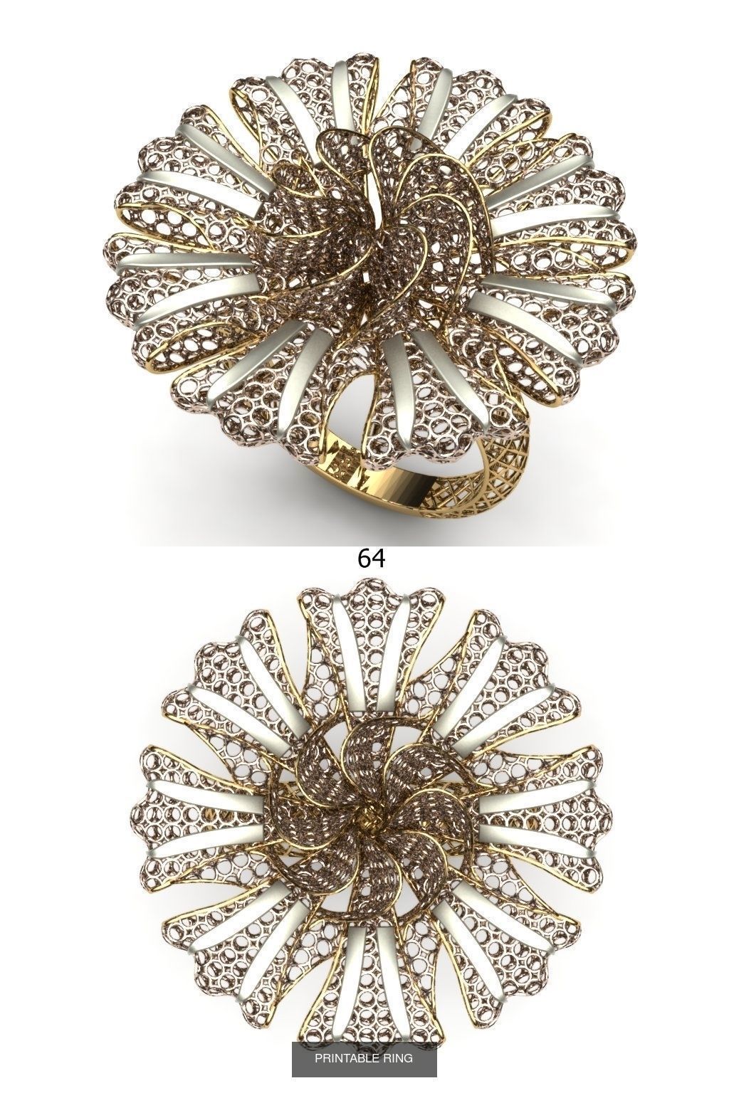 PRINTABLE FUSION 90 RING 3D Model Collection_60