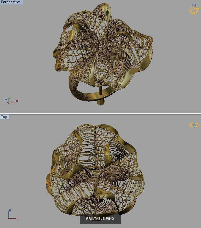 PRINTABLE FUSION 90 RING 3D Model Collection_91