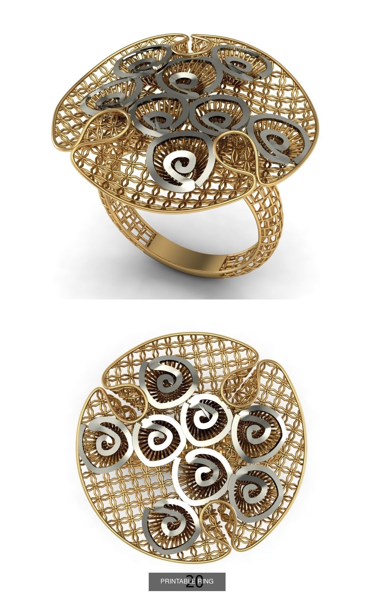 PRINTABLE FUSION 90 RING 3D Model Collection_16