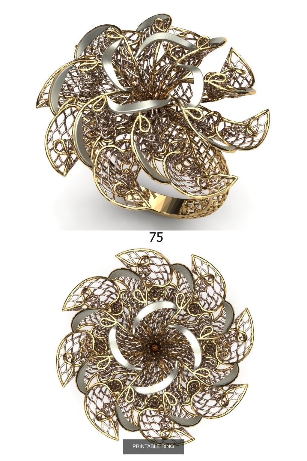 PRINTABLE FUSION 90 RING 3D Model Collection_71