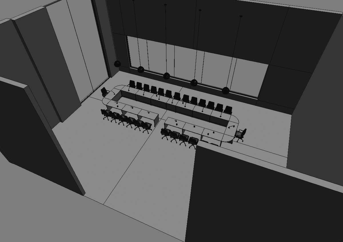 meeting room cd1366 a07 3D model_14