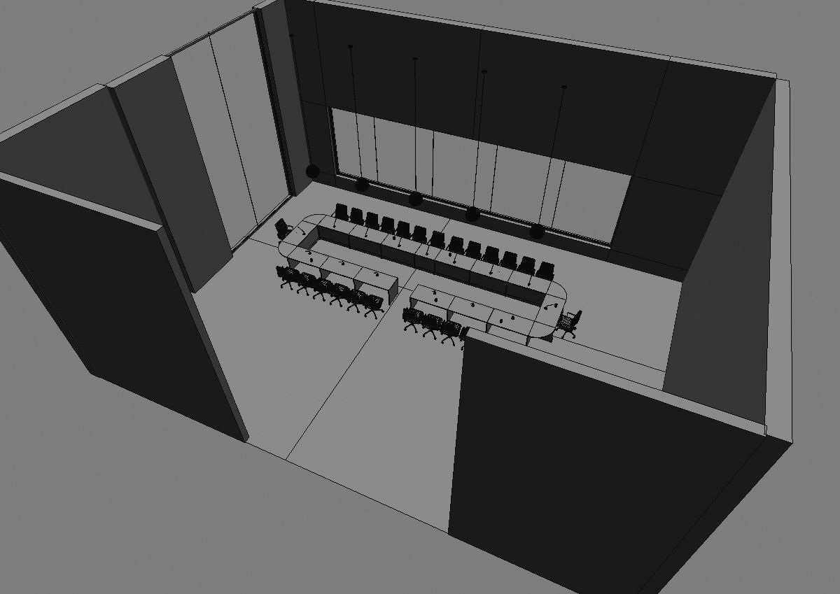 meeting room cd1366 a07 3D model_8