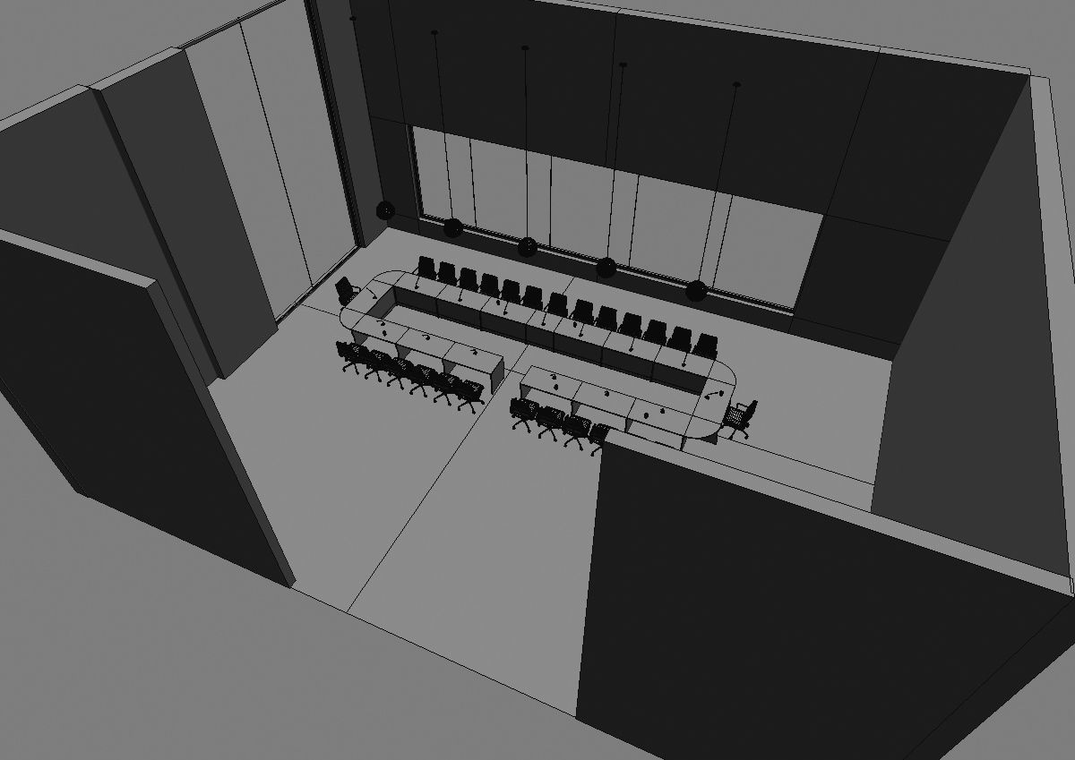 meeting room cd1366 a07 3D model_11