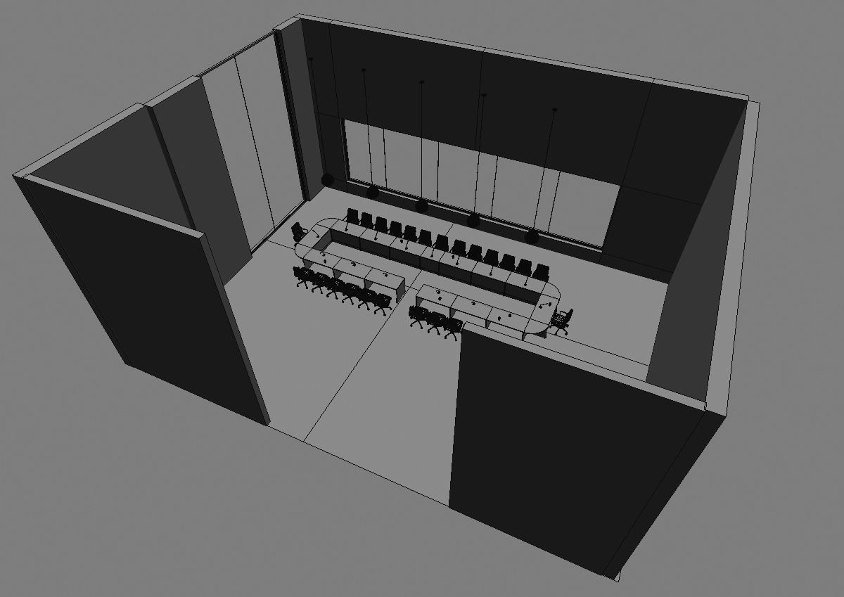 meeting room cd1366 a07 3D model_4