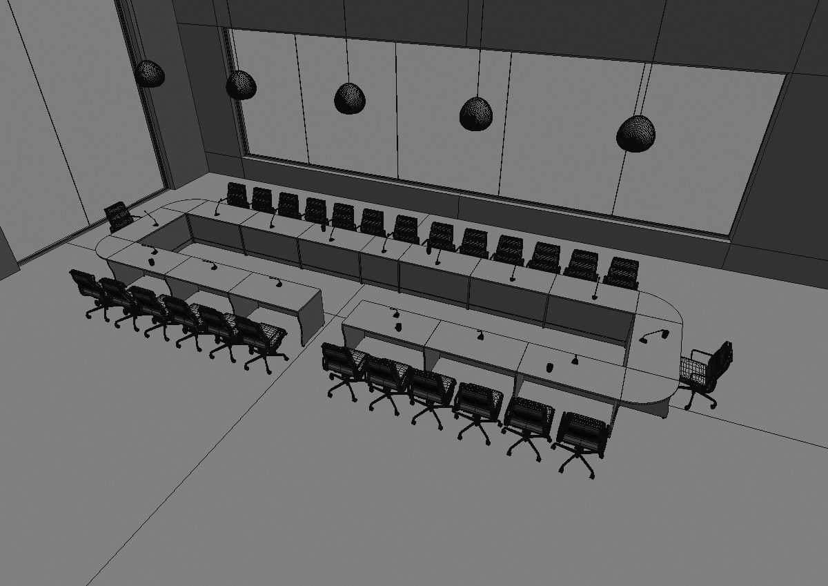 meeting room cd1366 a07 3D model_34