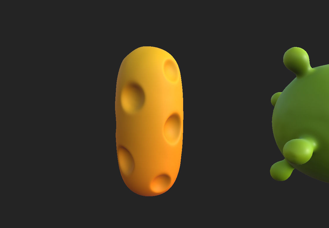 Bacteria Pack 3D model_20