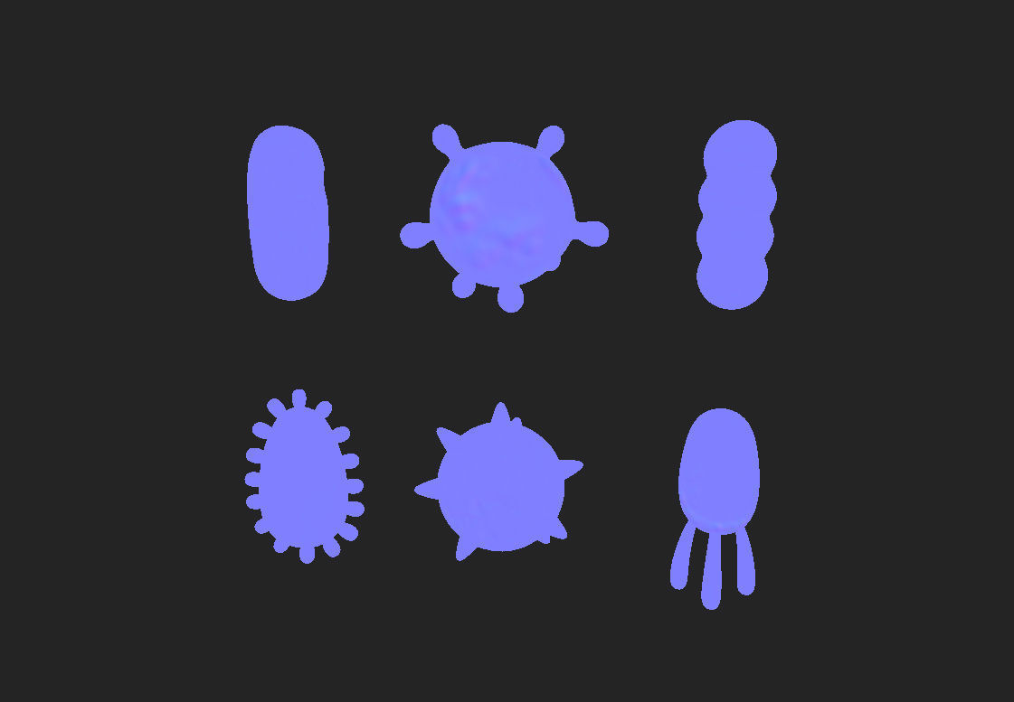 Bacteria Pack 3D model_17