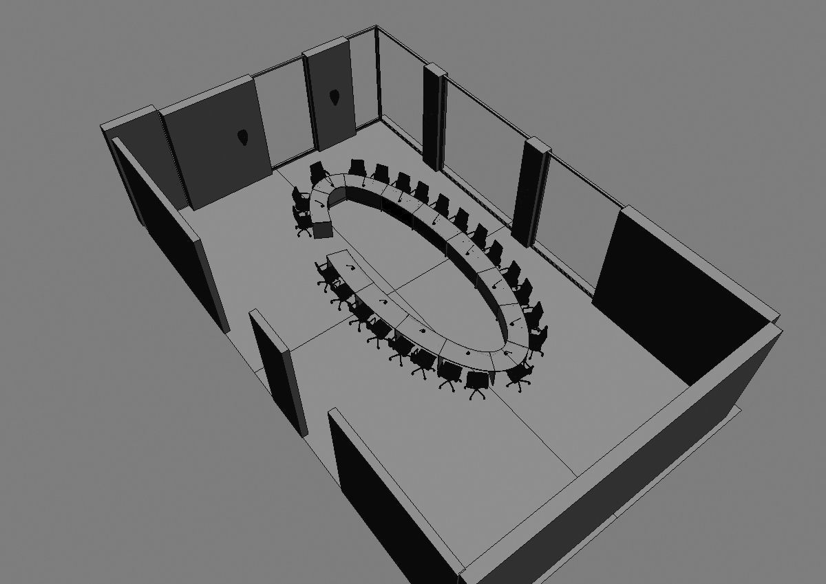 meeting room cd1466 a05 3D model_10