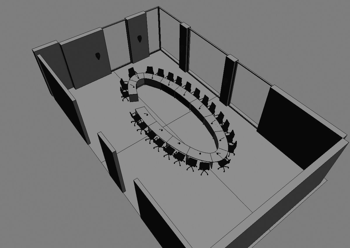 meeting room cd1466 a05 3D model_12