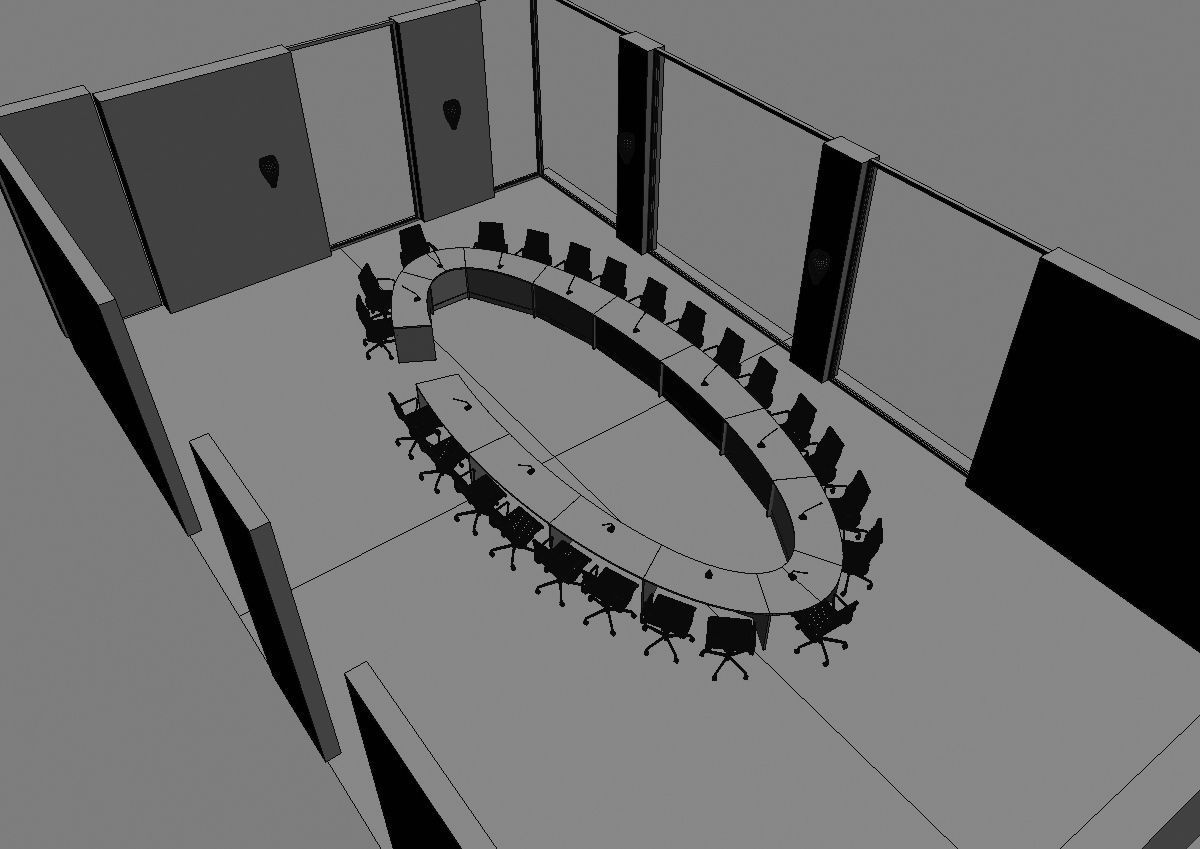 meeting room cd1466 a05 3D model_20