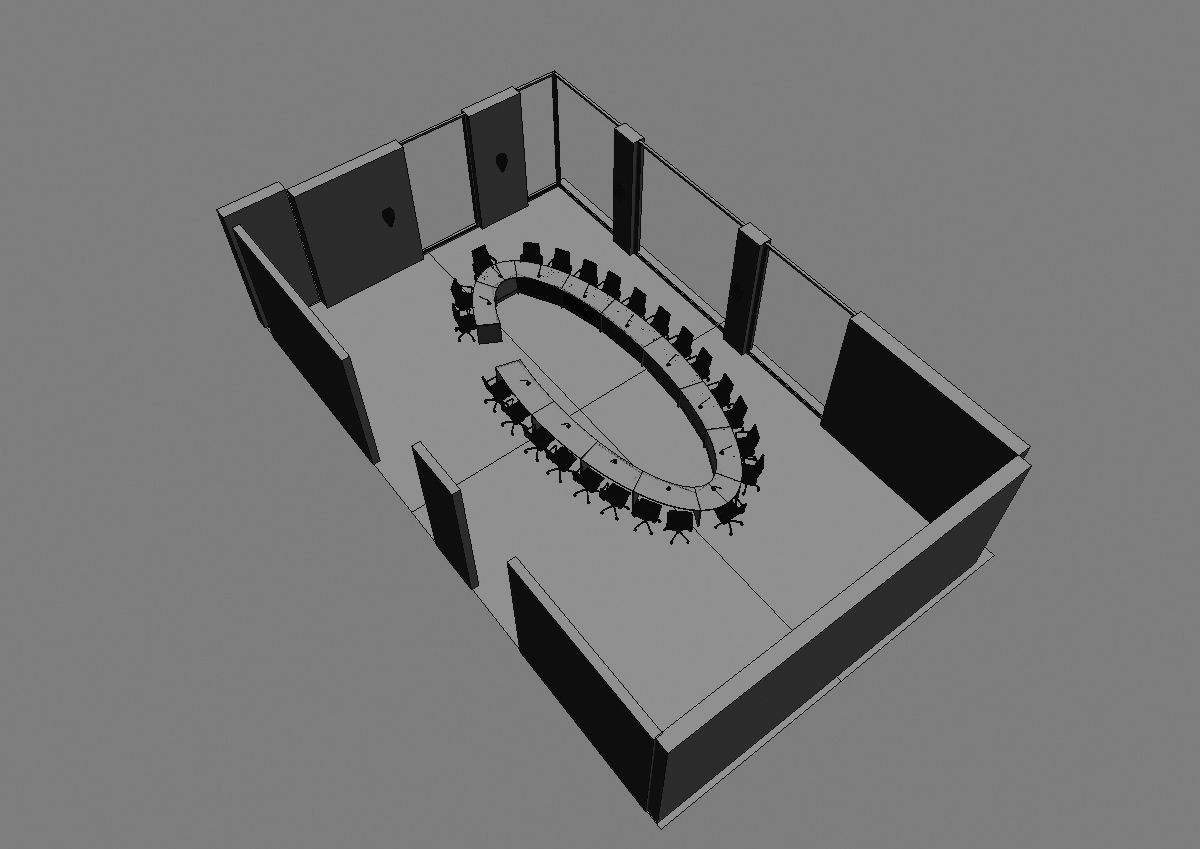 meeting room cd1466 a05 3D model_5