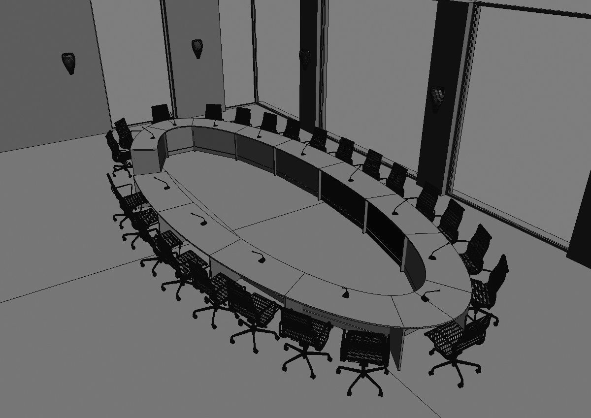 meeting room cd1466 a05 3D model_36