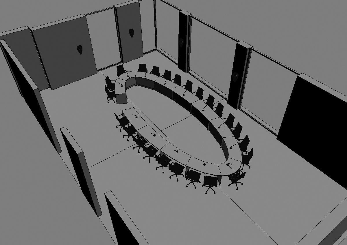 meeting room cd1466 a05 3D model_19