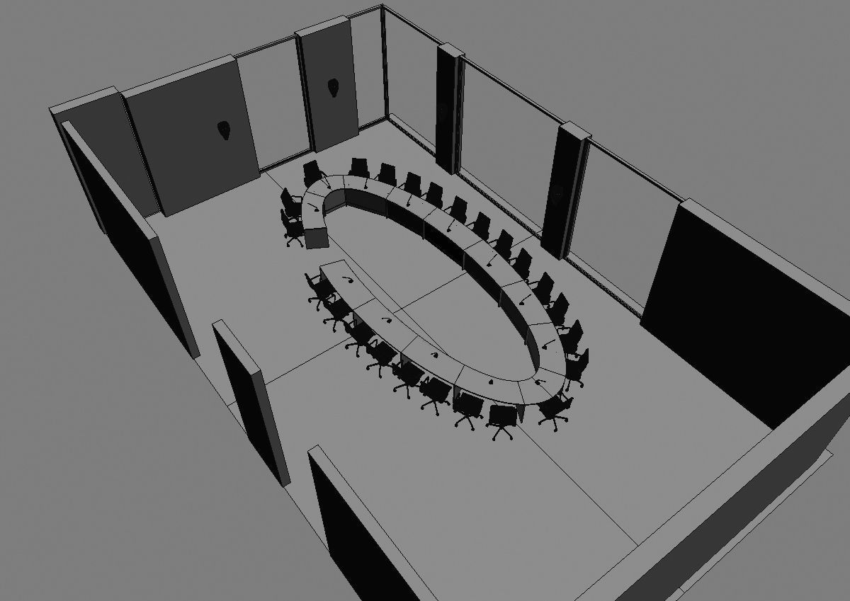 meeting room cd1466 a05 3D model_14