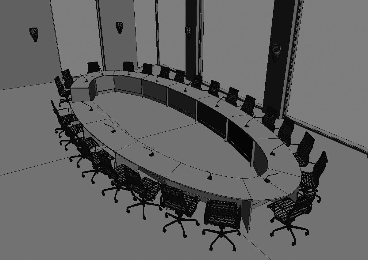 meeting room cd1466 a05 3D model_39