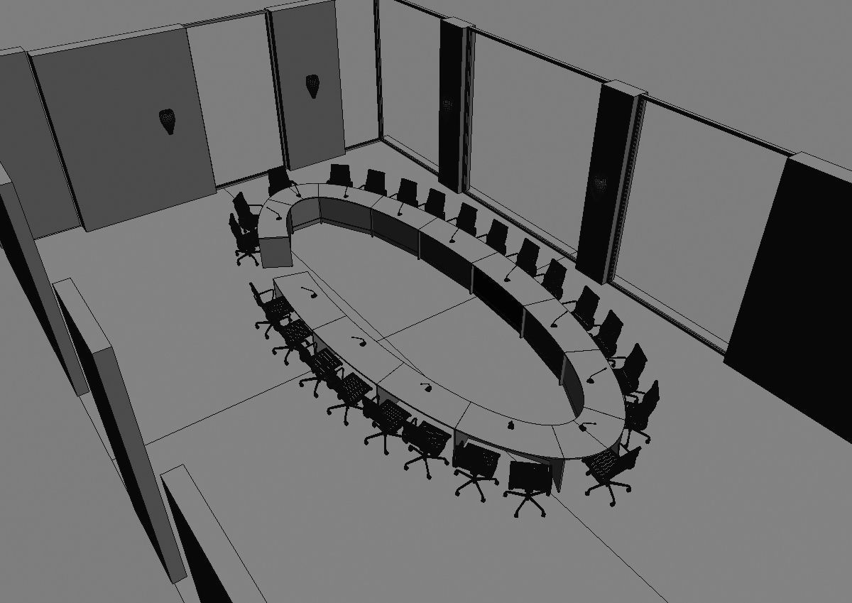 meeting room cd1466 a05 3D model_25