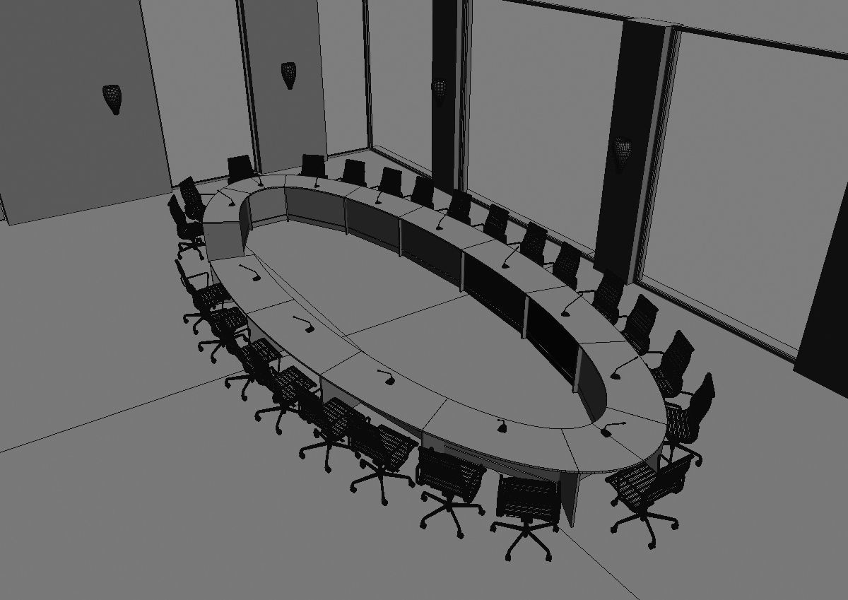meeting room cd1466 a05 3D model_34