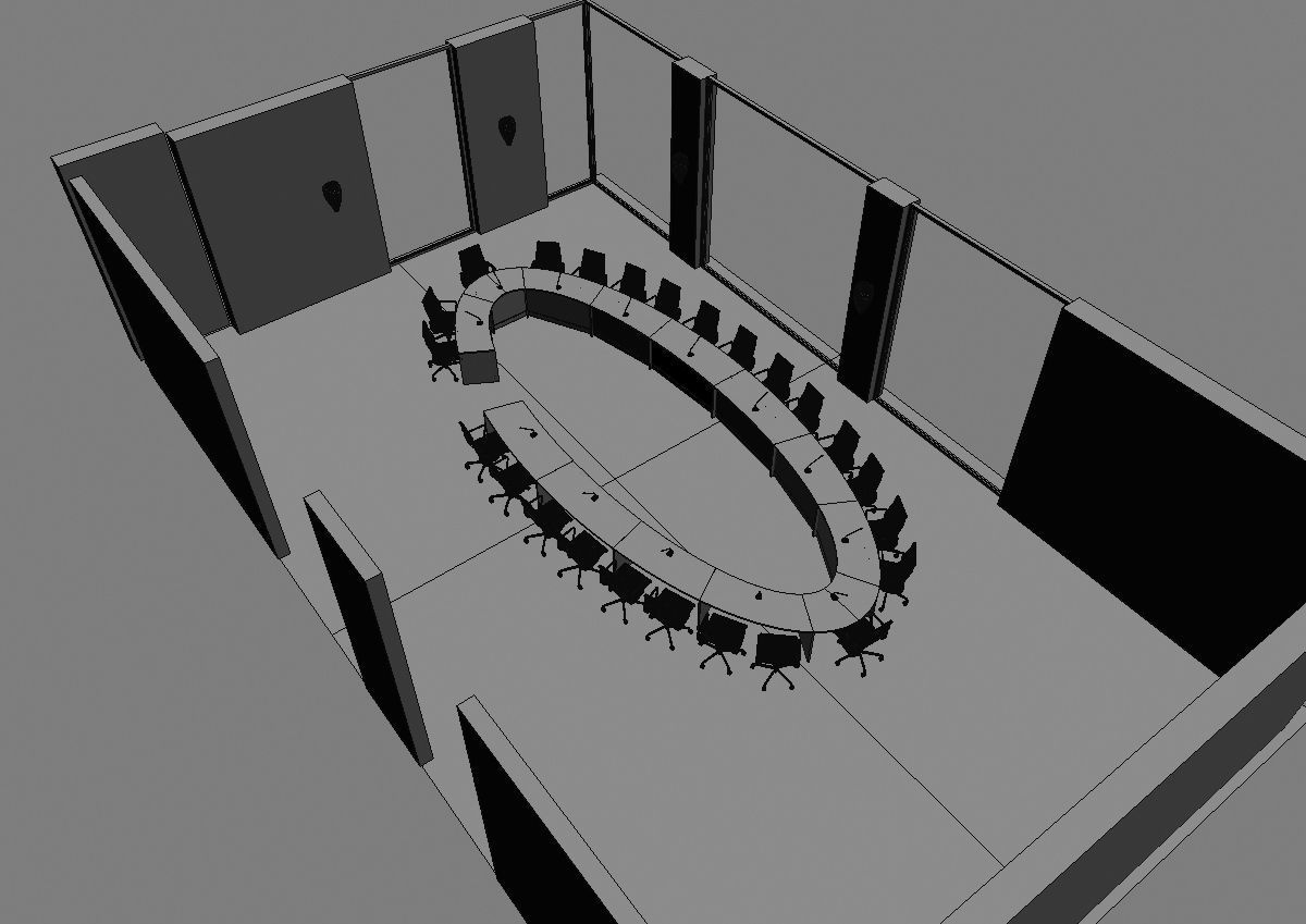 meeting room cd1466 a05 3D model_15
