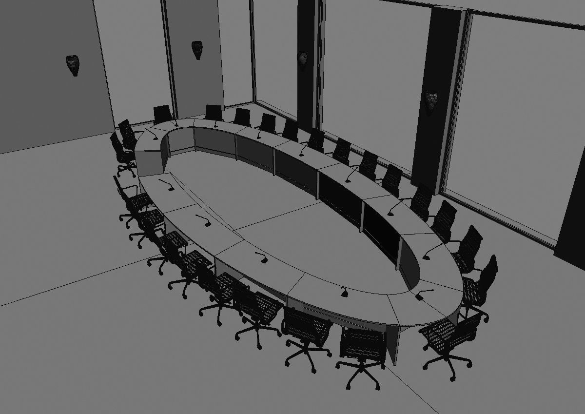 meeting room cd1466 a05 3D model_35