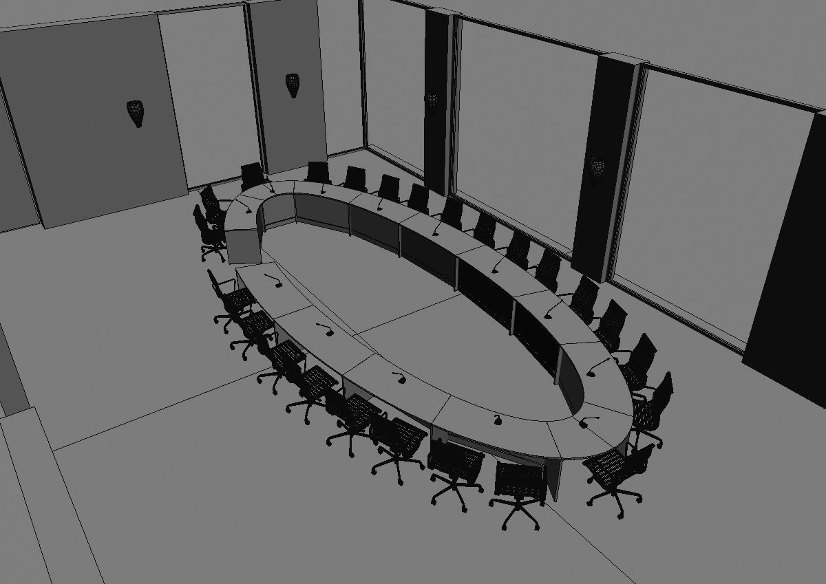 meeting room cd1466 a05 3D model_30