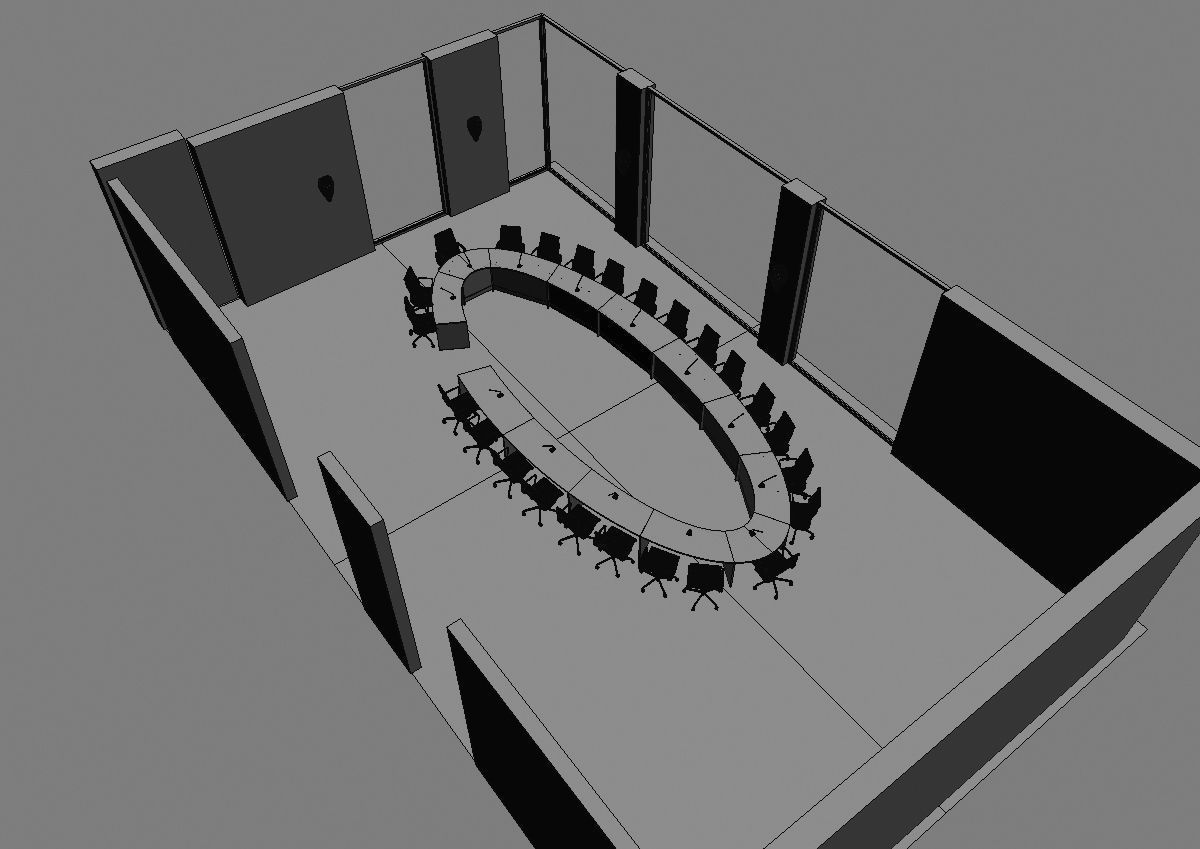 meeting room cd1466 a05 3D model_13