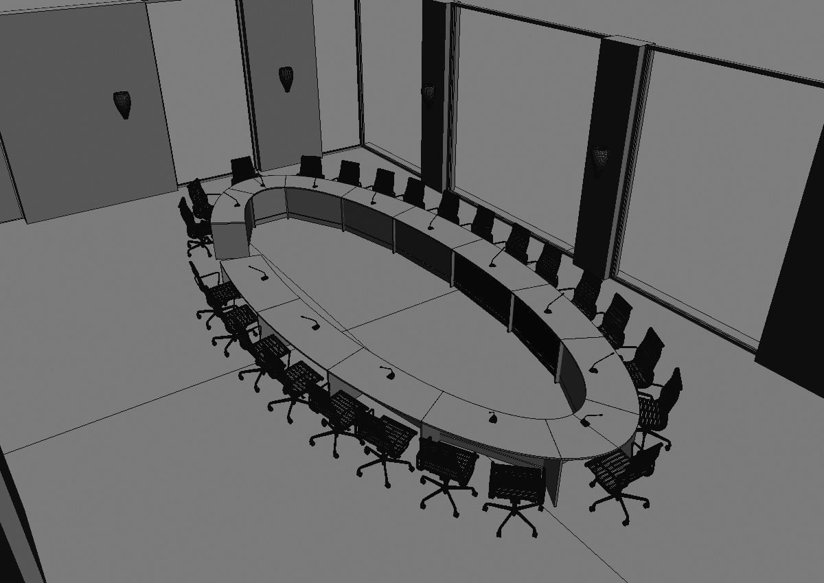 meeting room cd1466 a05 3D model_32