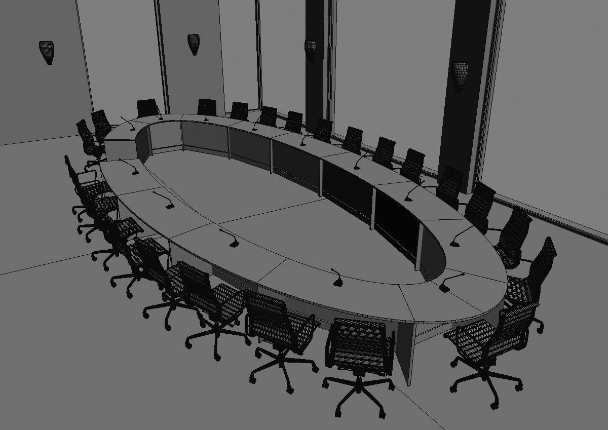 meeting room cd1466 a05 3D model_41