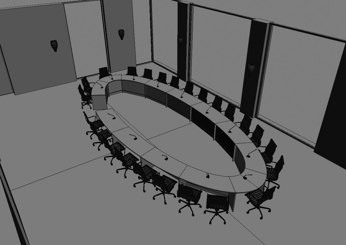 meeting room cd1466 a05 3D model_31