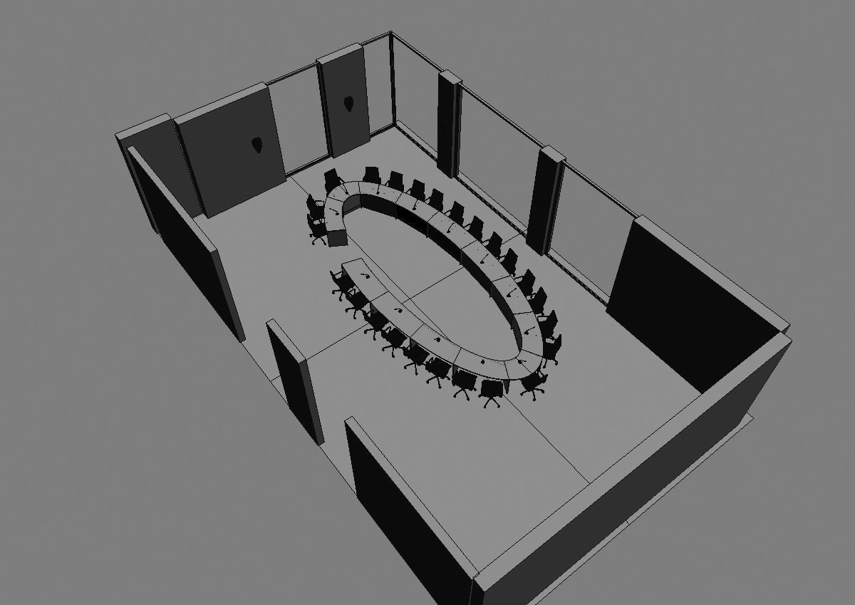 meeting room cd1466 a05 3D model_9