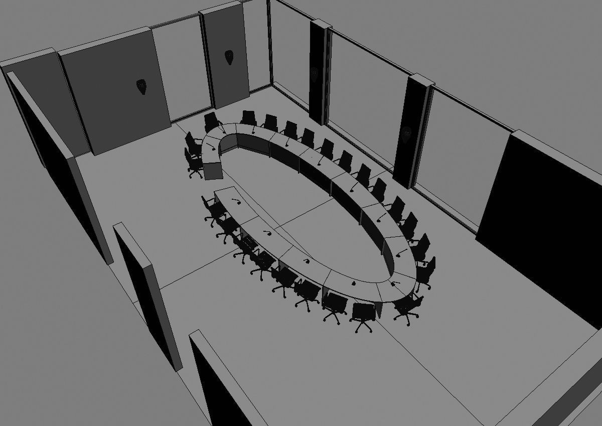 meeting room cd1466 a05 3D model_18