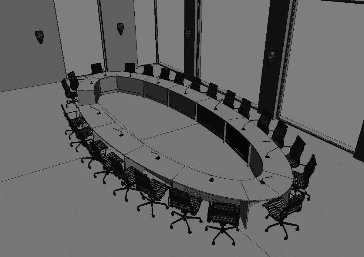 meeting room cd1466 a05 3D model_37