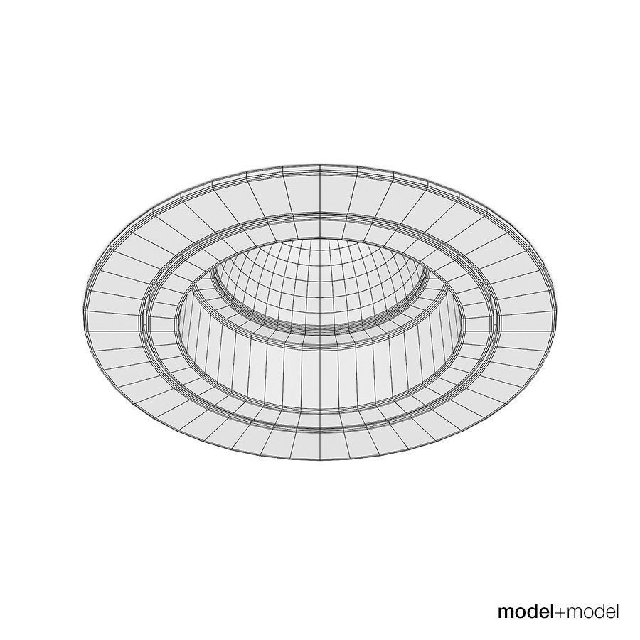 Recessed spotlights 3D model_6