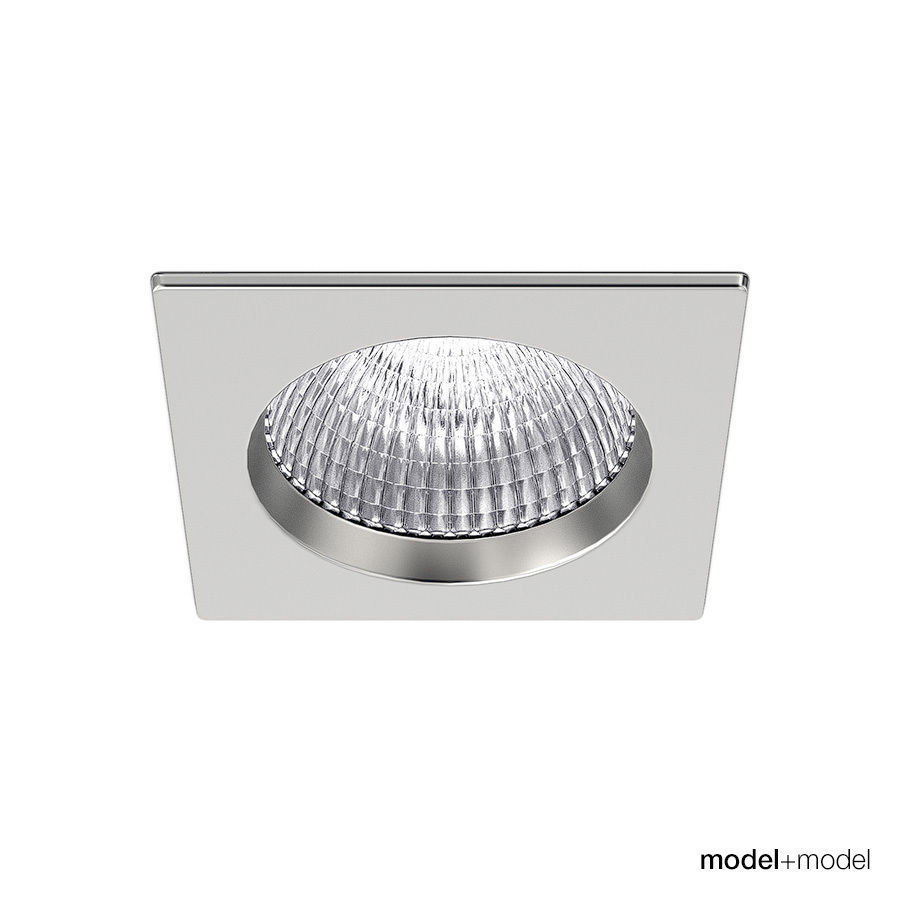 Recessed spotlights 3D model_2