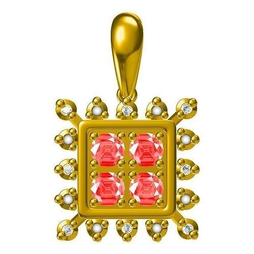 JCD Format  Cheap flower shape pendant 3D print model