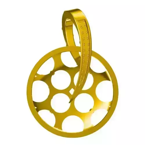 JCD Format  Cheap flower shape pendant cad engagement pendant