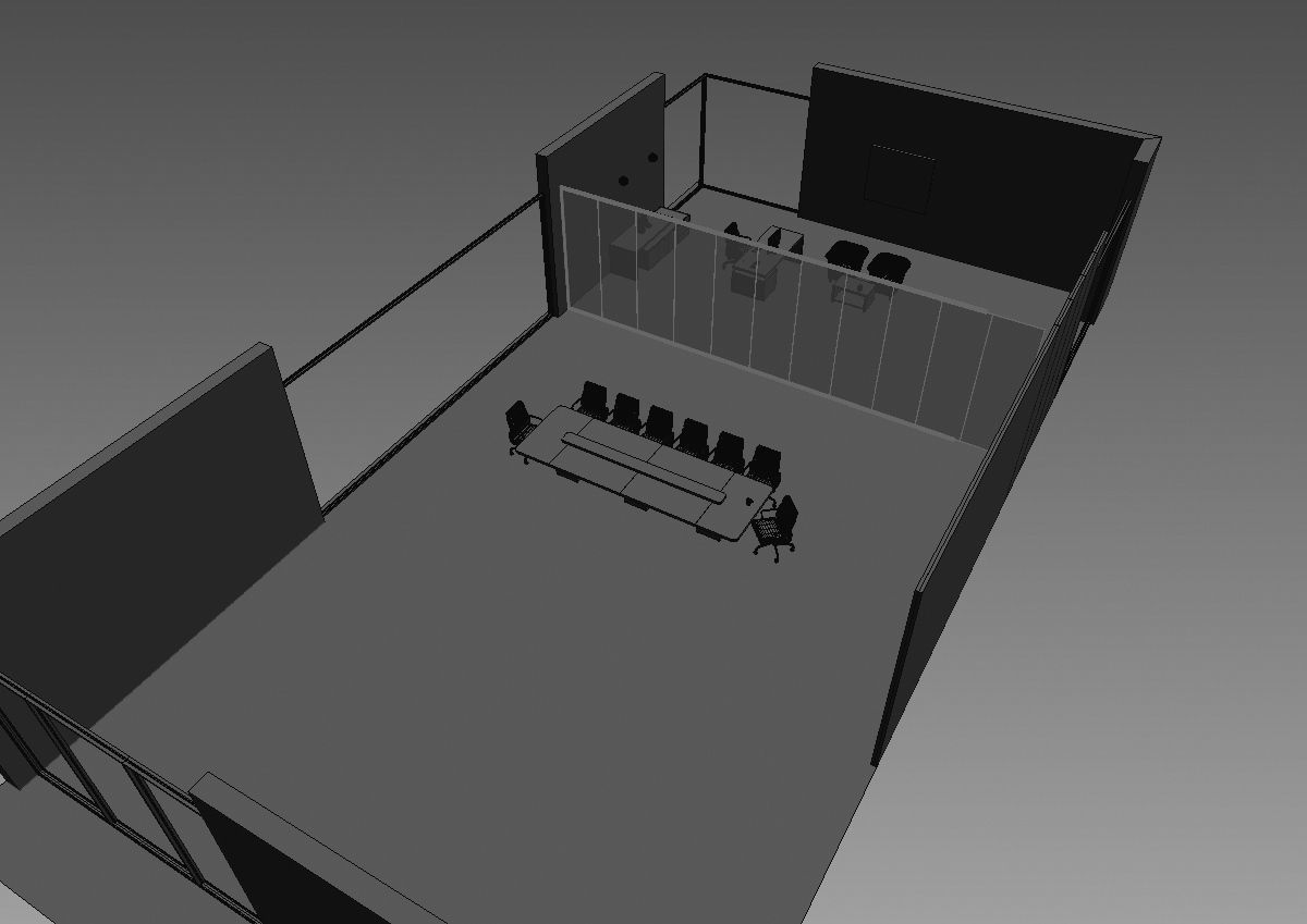 meeting room cd1566 a03 3D model_11