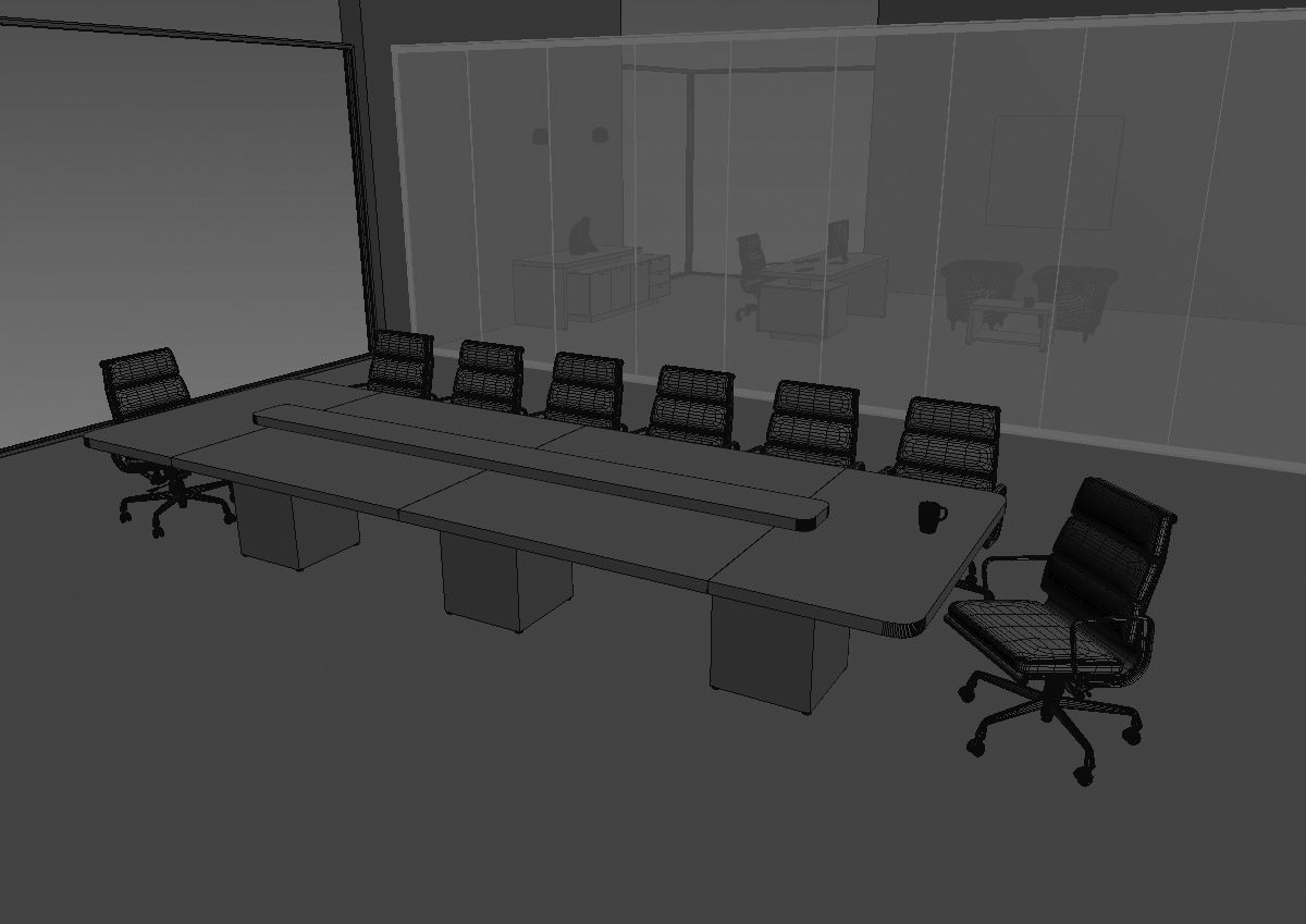 meeting room cd1566 a03 3D model_42