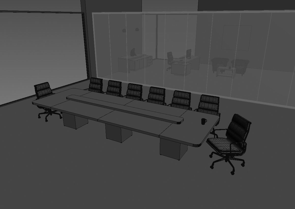 meeting room cd1566 a03 3D model_40
